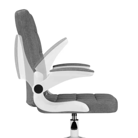 Компьютерное кресло Woodville Elga gray / white